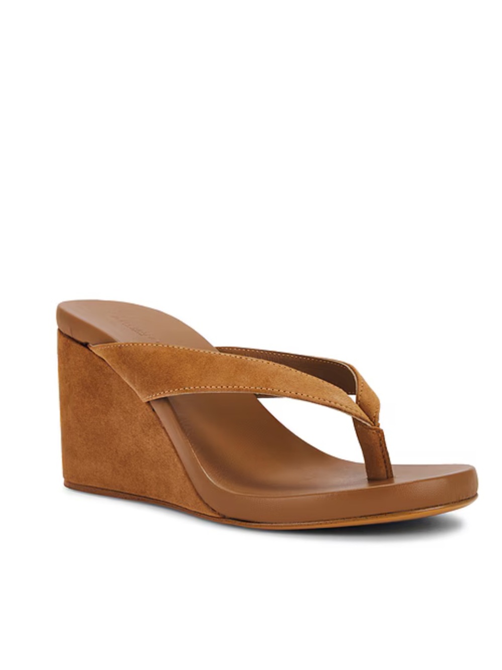 Tony Bianco Avanti Sandals Butterscotch Tan Wedges shoes Suede Revolve 9